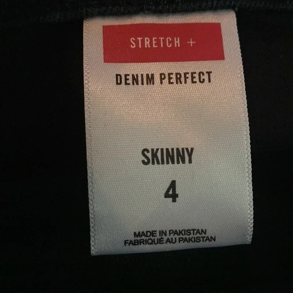 Express NWOT Dark Denim High Waisted Skinny Jean - Picture 4 of 5